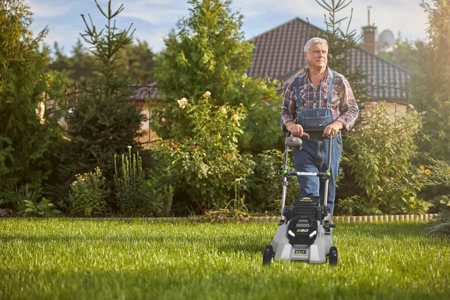 cordless lawnmowers