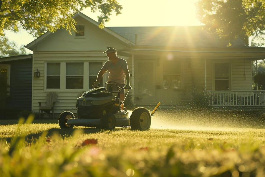 best battery powered push lawn mower