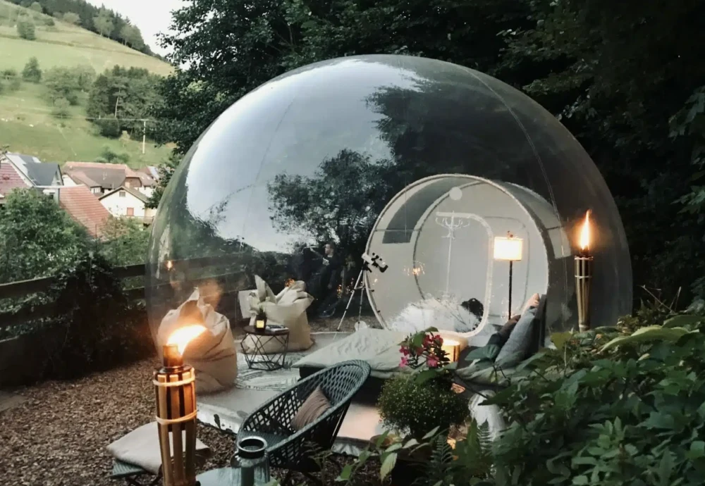 bubble tent party