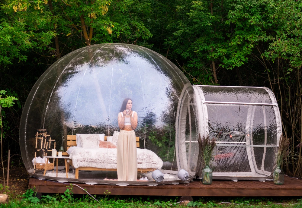 bubble dome clear tent