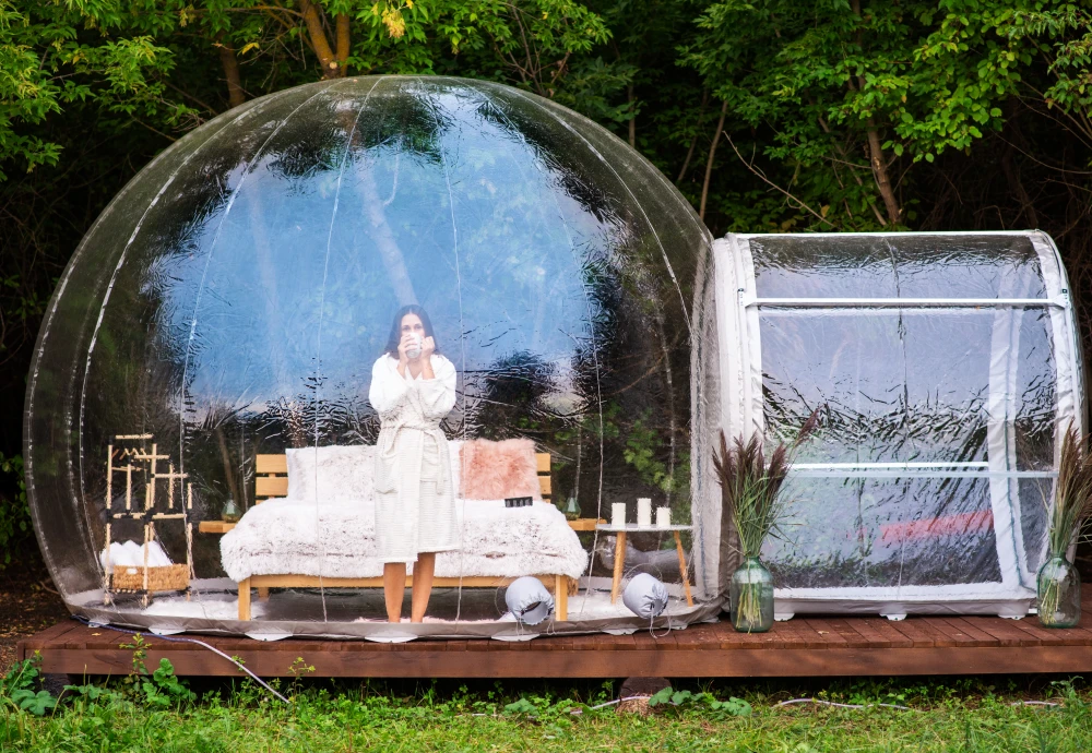 bubble tent california